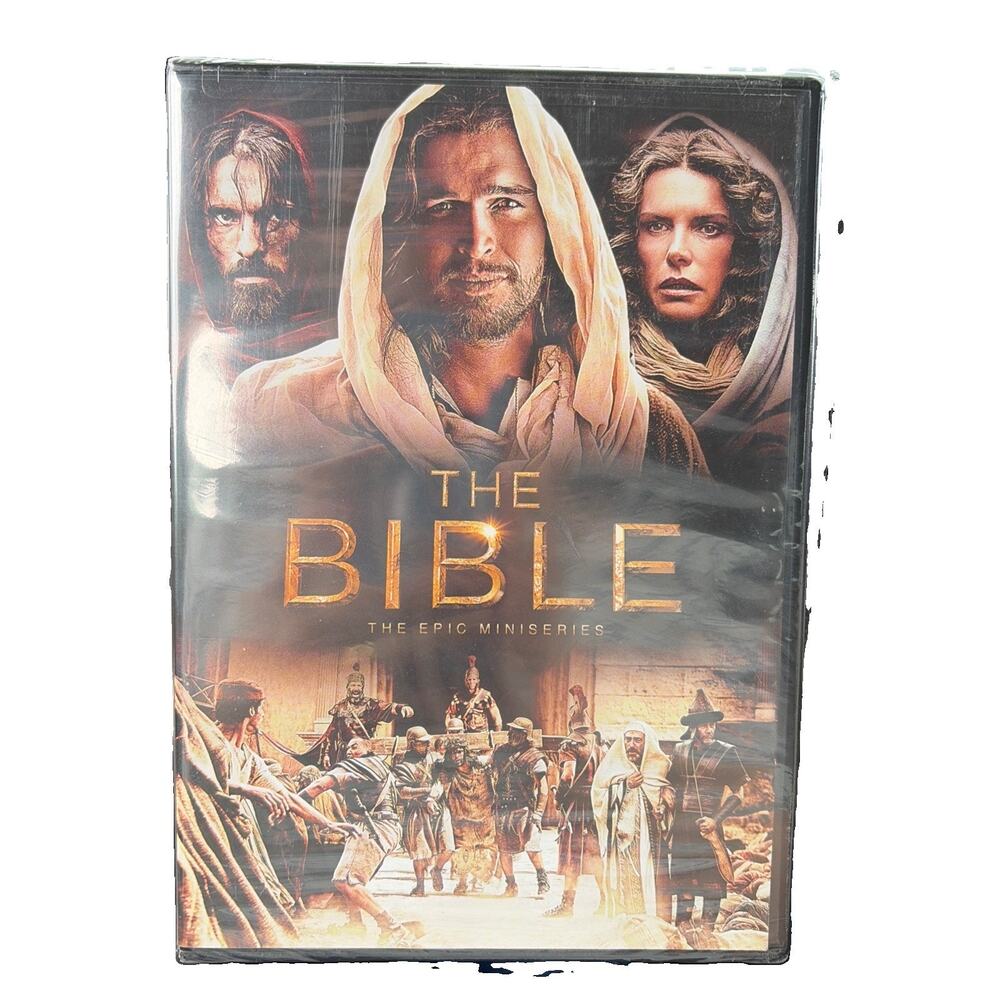 The Bible -- The Epic Miniseries (DVD, 2013) - Brand New/Sealed